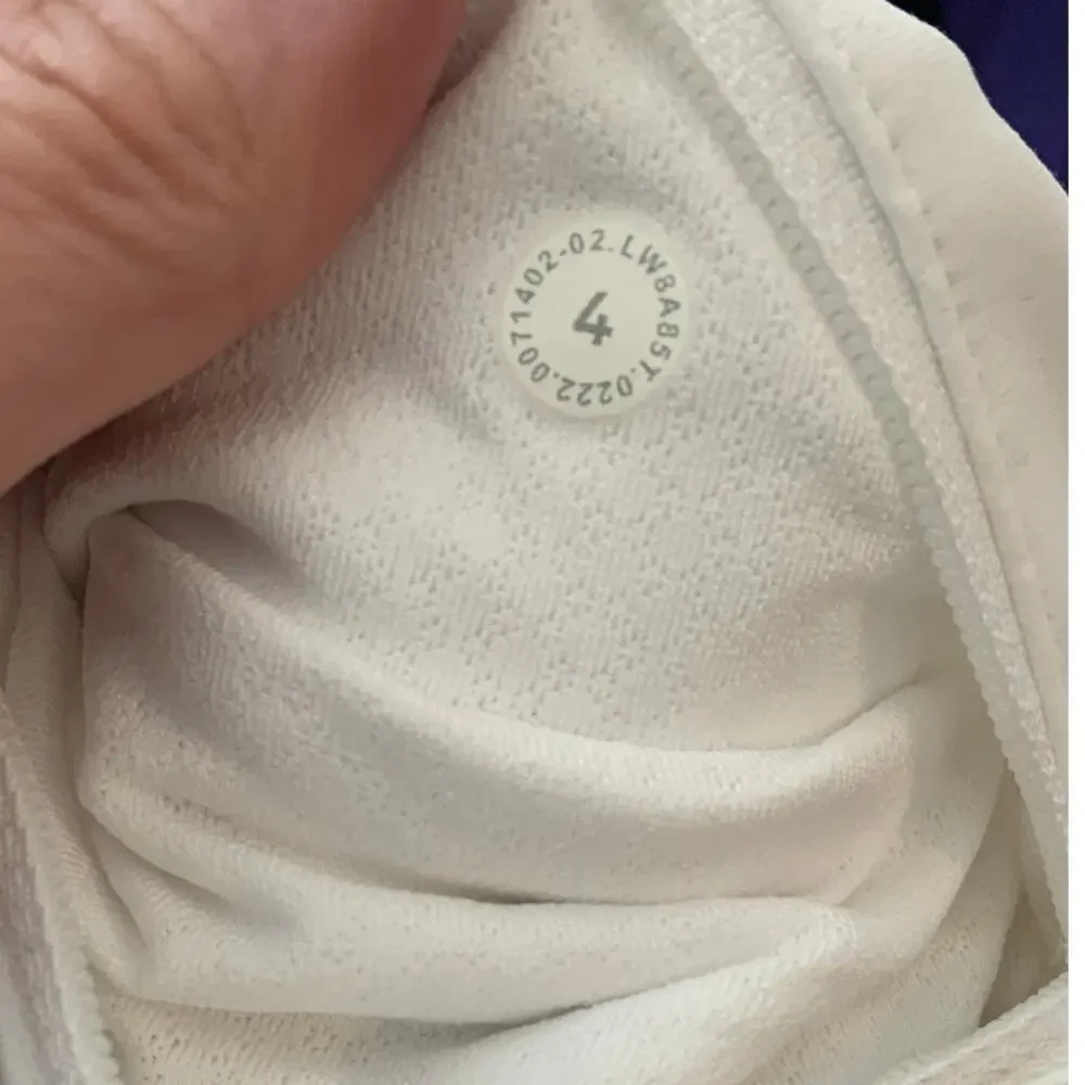 Lululemon Pace Rival Skirt (Tall) *4-way Stretch 15"White size 4 - Picture 7 of 8